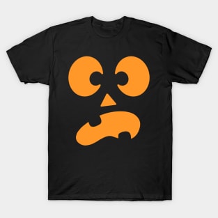 Surprised Pumpkin Carving T-Shirt